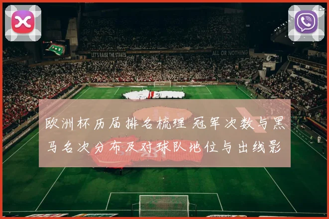 欧洲杯历届排名梳理 冠军次数与黑马名次分布及对球队地位与出线影响
